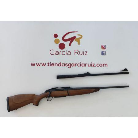 RIFLE EXPOSICION BERGARA LIGHT WO SIGH ST REC STD 30-06 + CAL. 243