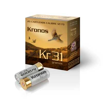 CARTUCHO KRONOS CLASSIC 31GR PLOMO 6 CAL.12/70