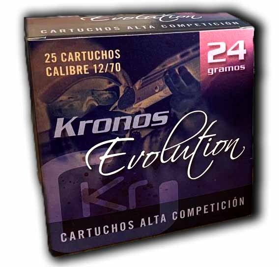 CARTUCHO KRONOS EVOLUTION 28GR PLOMO 7.5 CAL.12/70