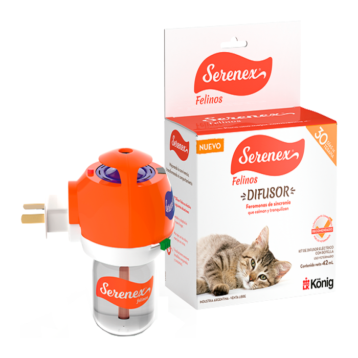 SERENEX DIFUSOR+RECAMBIO FELINO 40ML