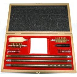 KIT LIMPIEZA ESCOPETA 3 BAQUETAS MADERA BARNIZADA C.12 MOD.084-C