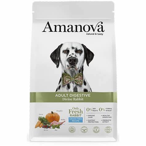 PIENSO PERRO AMANOVA DOG DIGESTIVE GRAIN FREE RABBIT 2KG