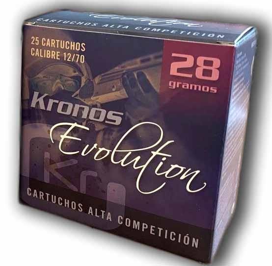 CARTUCHO KRONOS EVOLUTION 28GR PLOMO 7.5 CAL.12/70