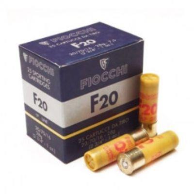 CARTUCHO FIOCCHI F 20 TRAP 28GR PLOMO 7.5 CAL.20/70/16.