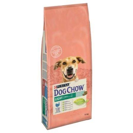 DOG CHOW ADULTO LIGHT PAVO 14 KG.