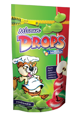 DROPS PARA ROEDORES MANZANA 75 GRS.