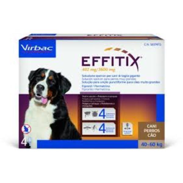 EFFITIX 402MG/3600MG PERROS DE 40 A 60 KG. PIPETA